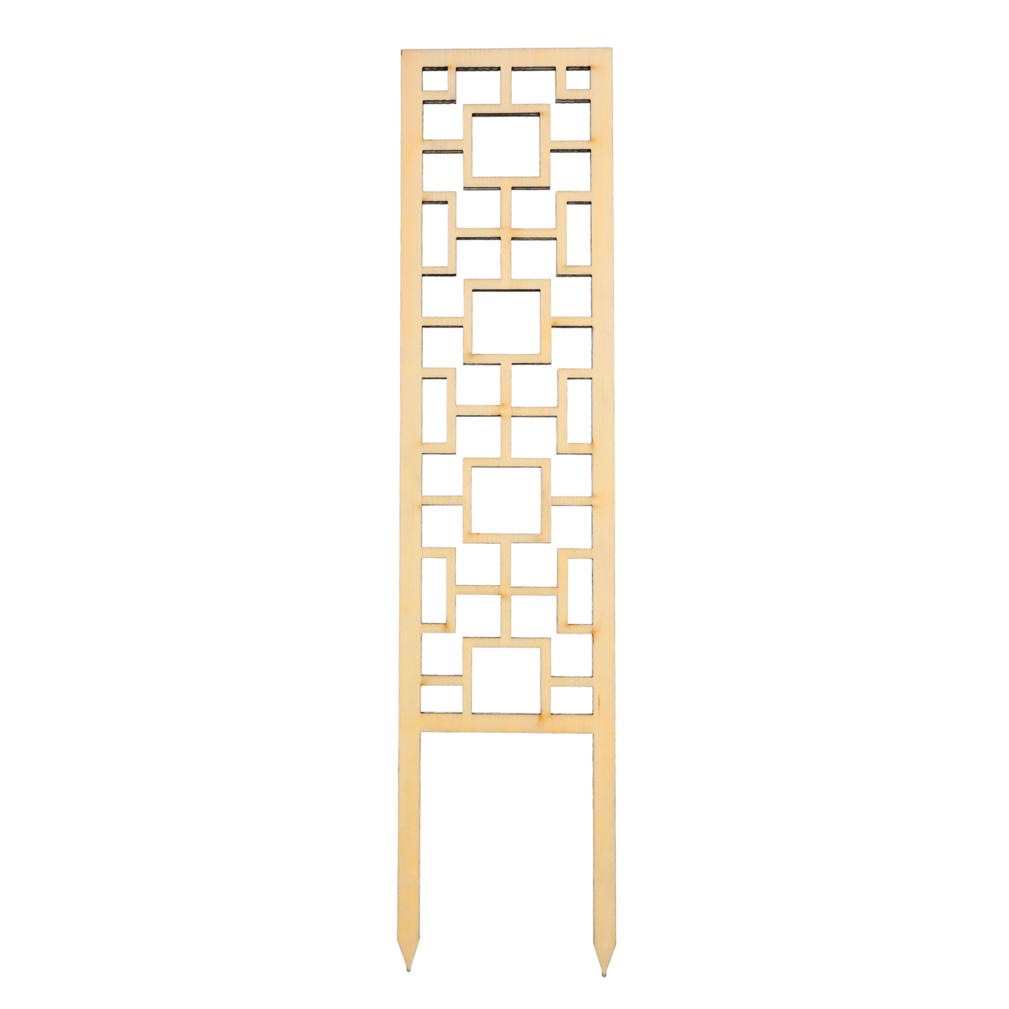 Tropical Squares Wooden Trellis